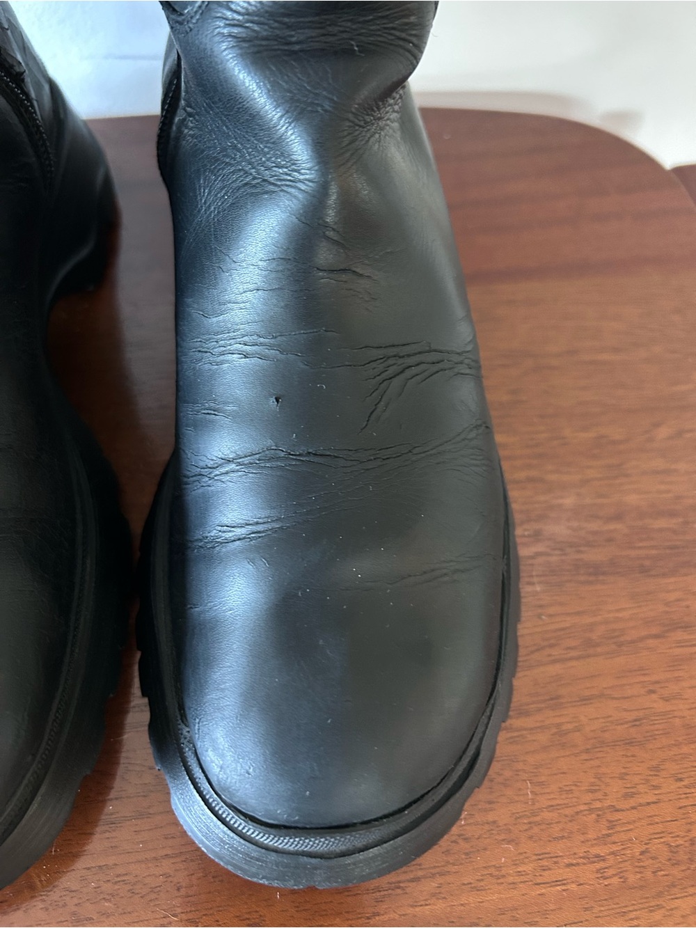 PRADA Y2K Bella Hadid Fav Boots | Combat Lug | 36.5 - Picture 8 of 14